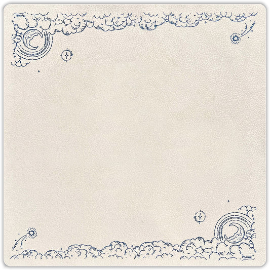 LUNA Blanc encre Bleu nuit